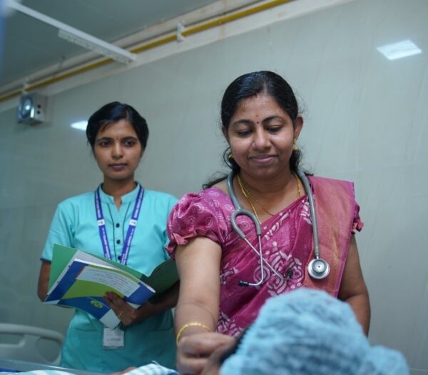 Rathna Fertility Center - doctor seeing the patient